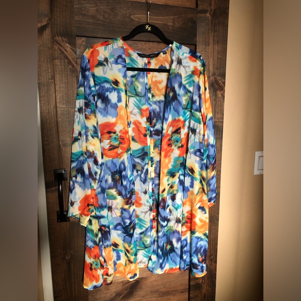 Woven topper by Colleen Lopez